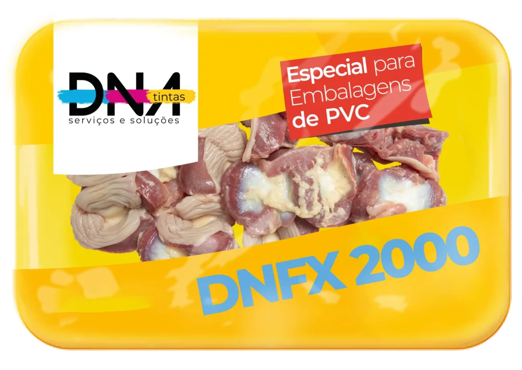 Impressão em bandeja com Tinta DNFX 2000