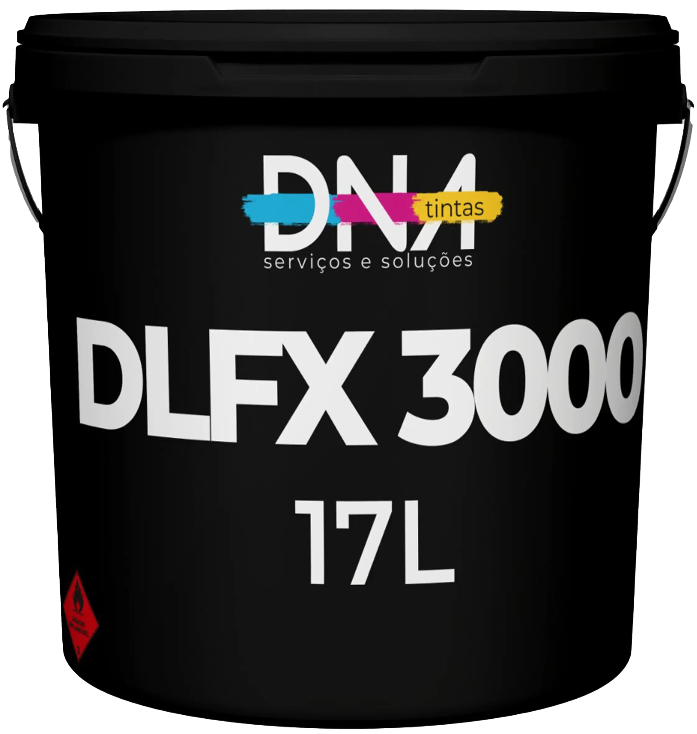 Balde de tinta DLFX 3000 17 L