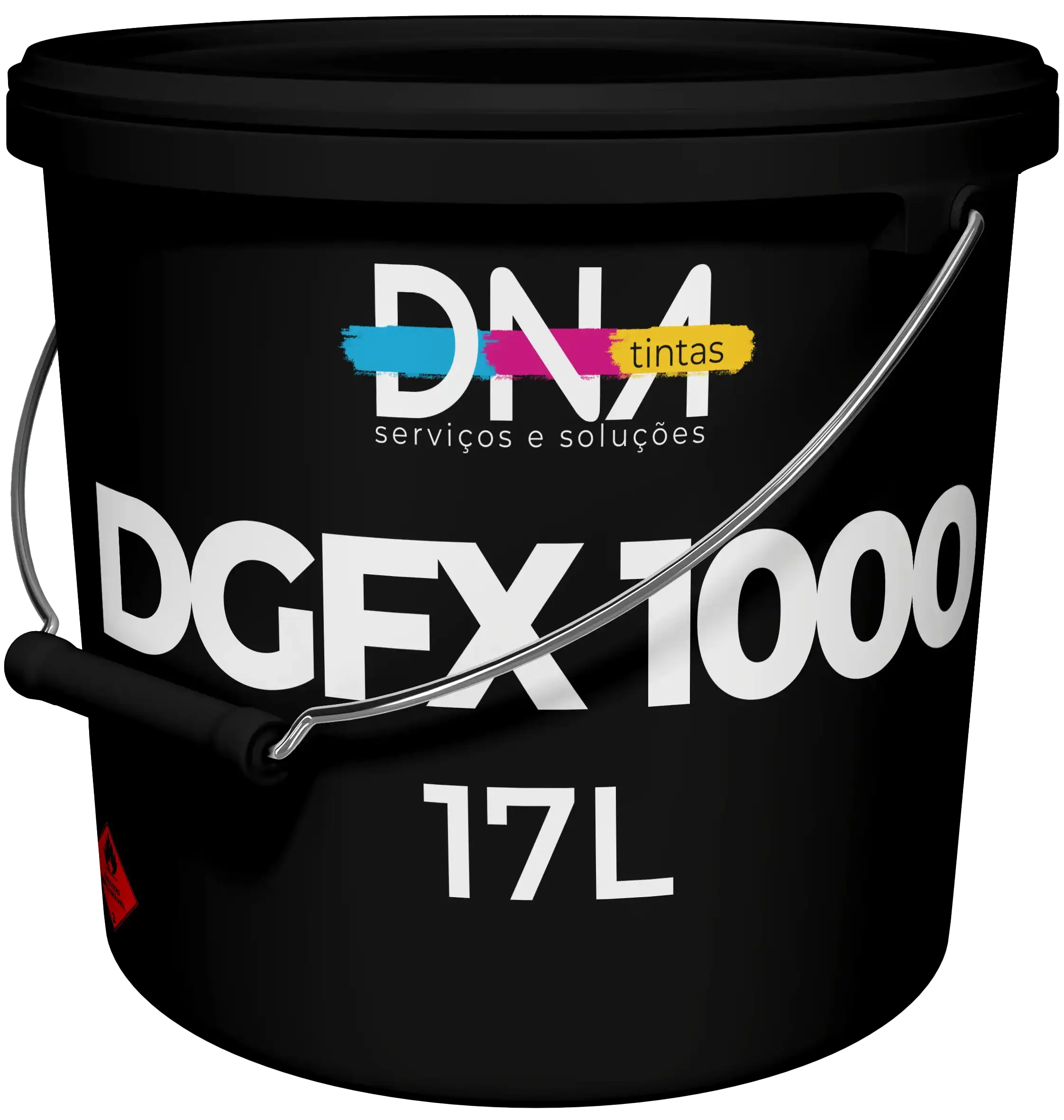 Balde de tinta DGFX 1000 17 L